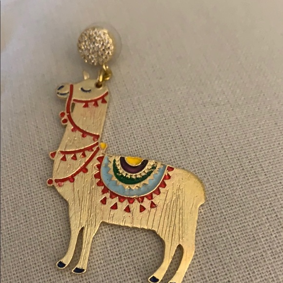 Llama Earrings - Picture 2 of 3